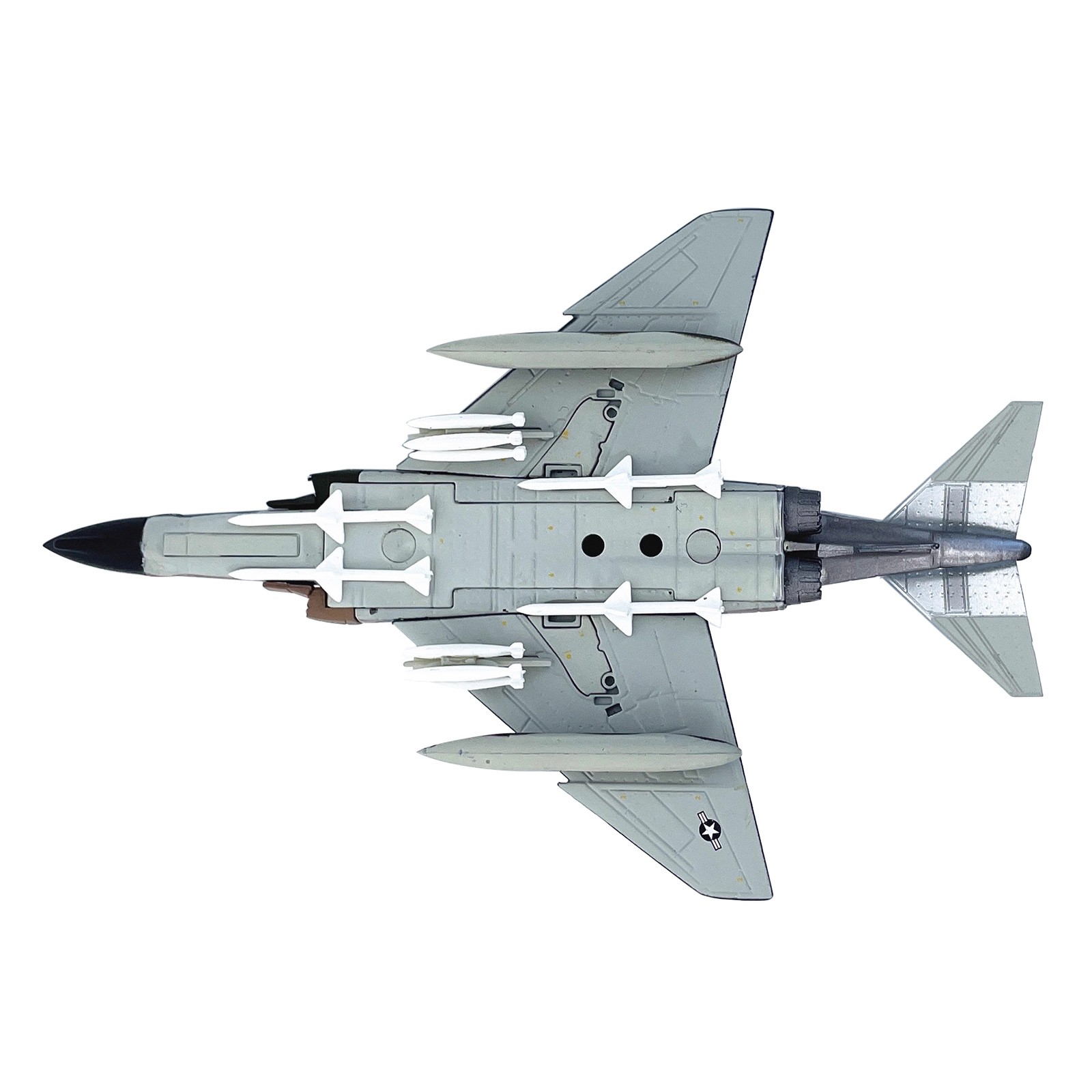 Brand New 14cm Diecast Alloy 1/144 USAF F-4 Phantom II Fighter Model Toy Gift