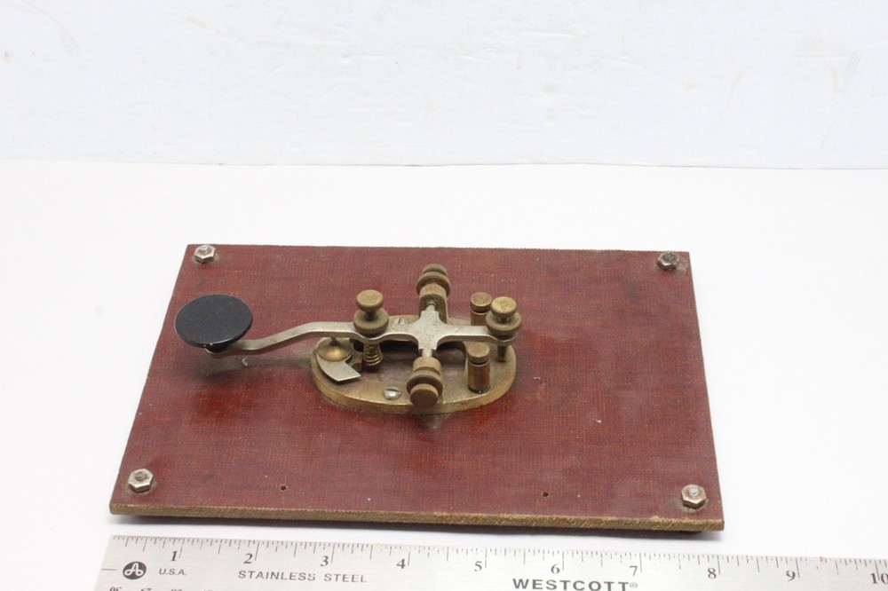 Vintage Morse Code Telegraph Key