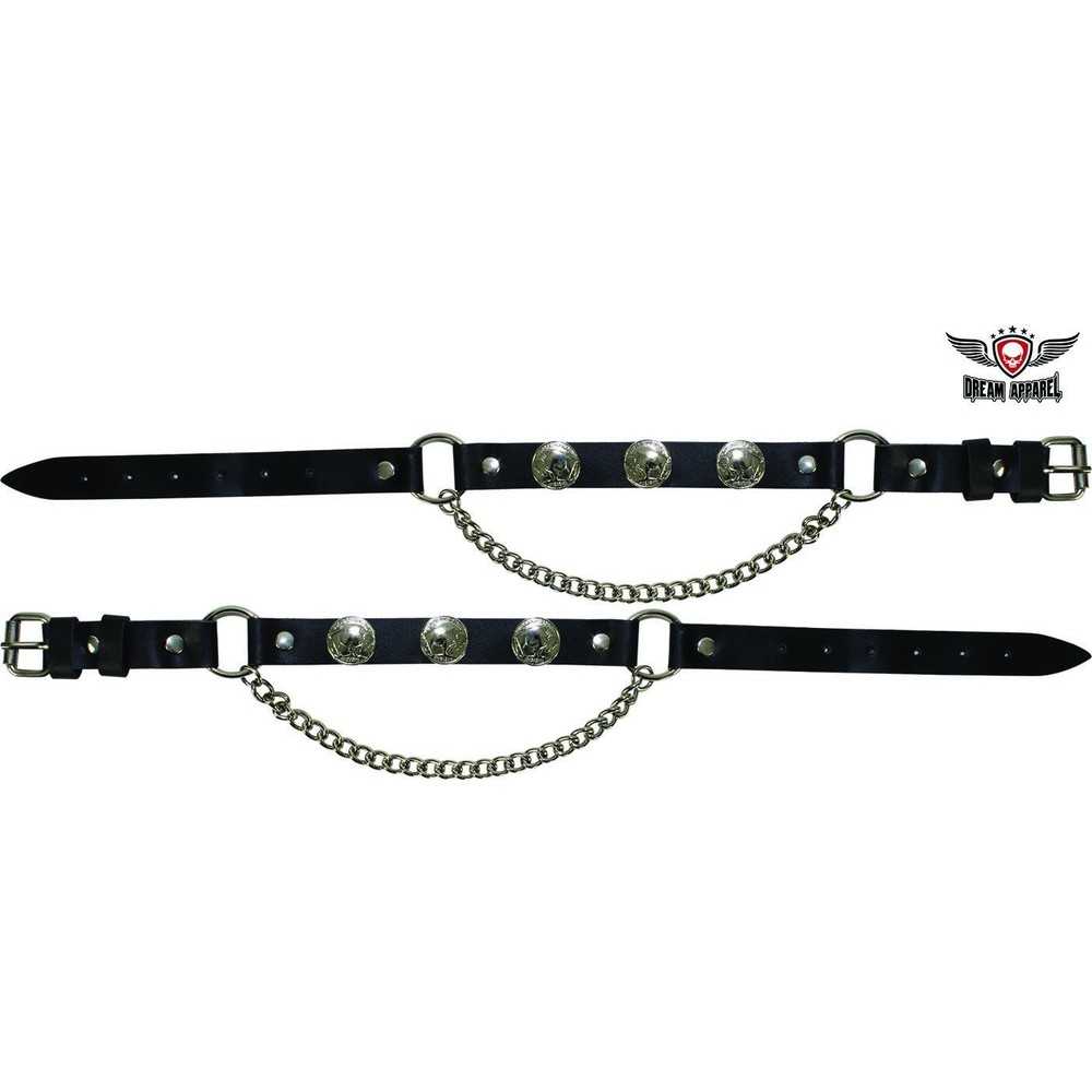 Buffalo Nickel Boot Chain