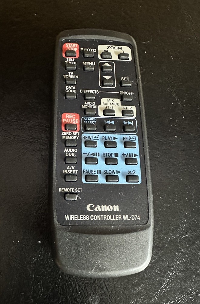 Canon WL-D74 Remote NO BATTERIES