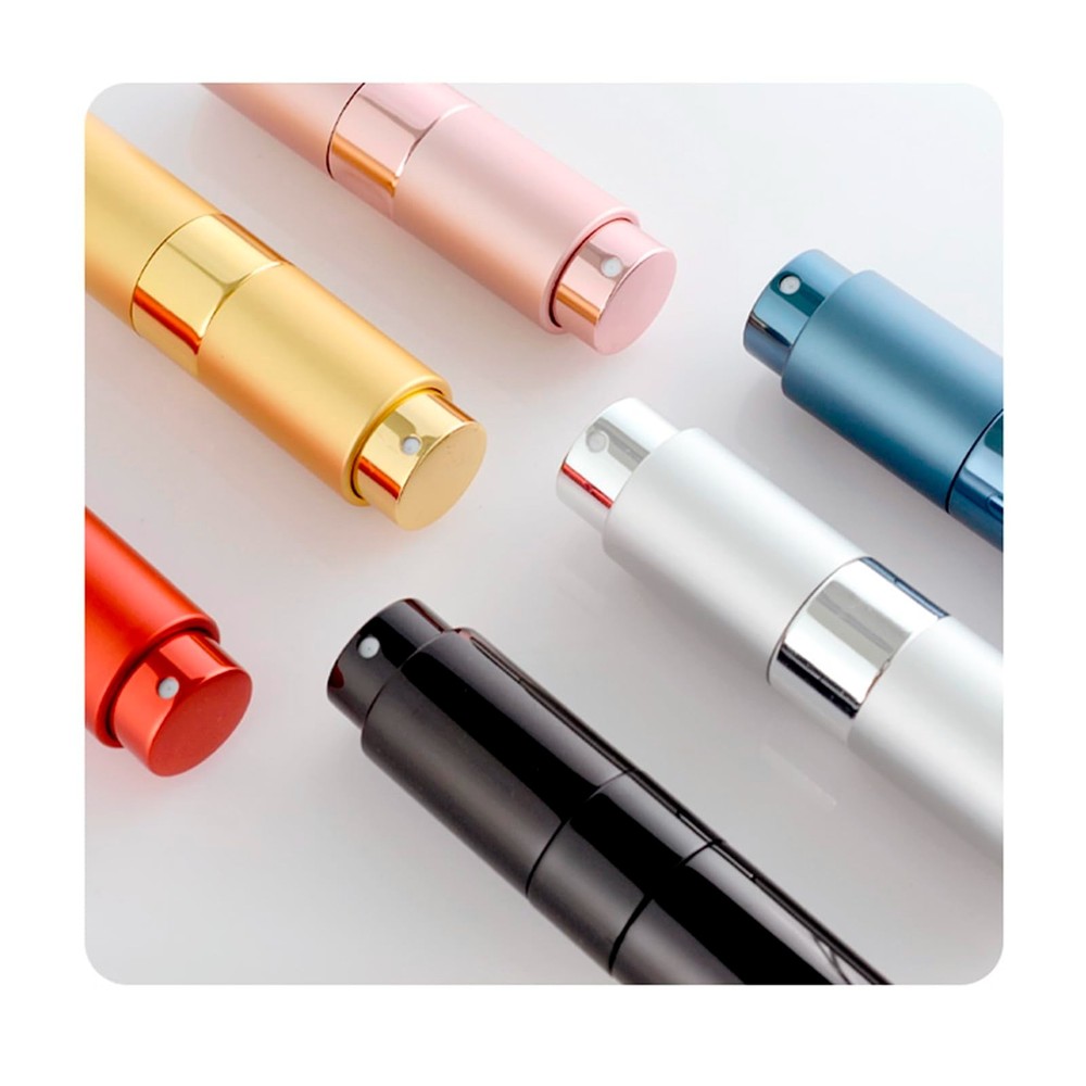 Mini Refillable Perfume Atomizer – 8ml Travel Spray Bottle for Cologne & Fragran