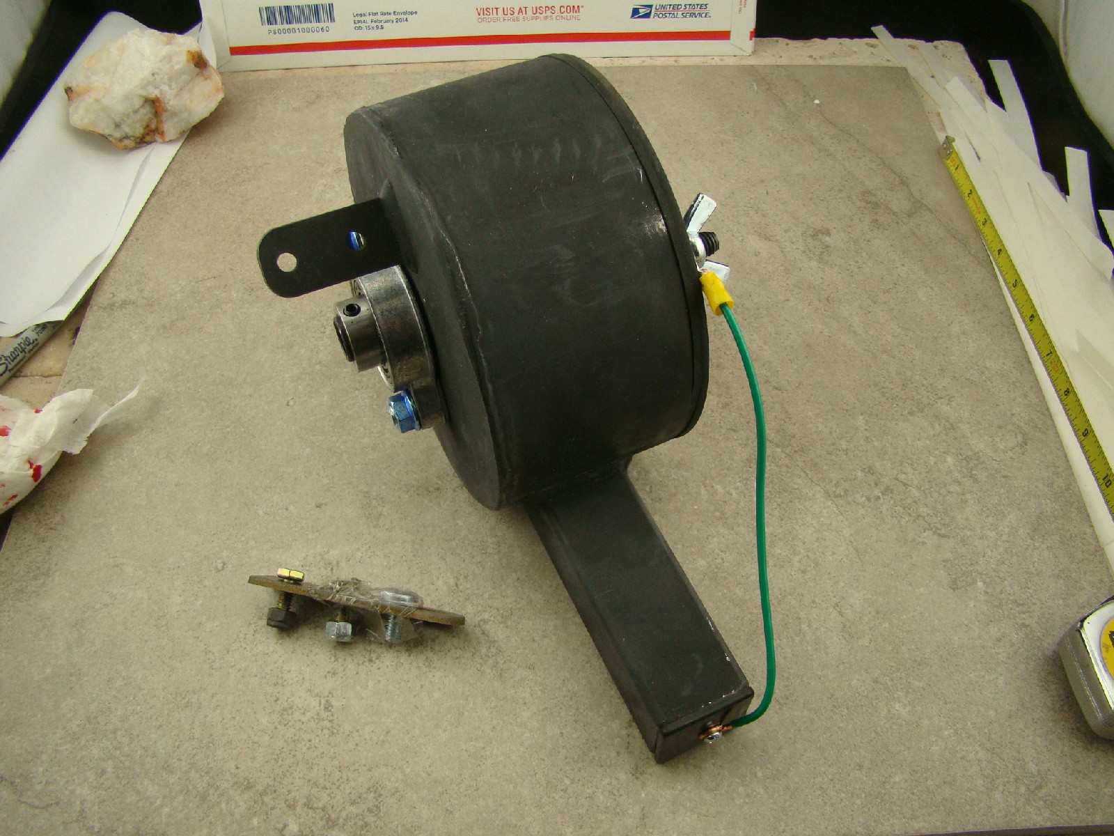 Cobra Crusher portable rock testing unit for gold mining