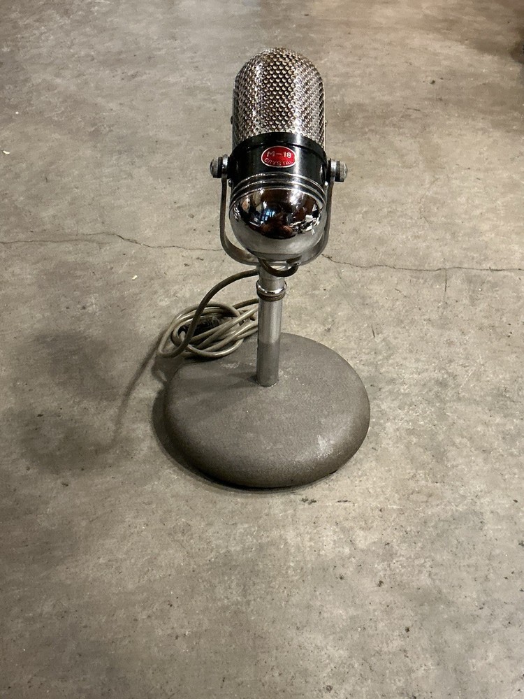 Symphony Electronics M-18 Crystal Pill Microphone TESTED VINTAGE 60s #MC1