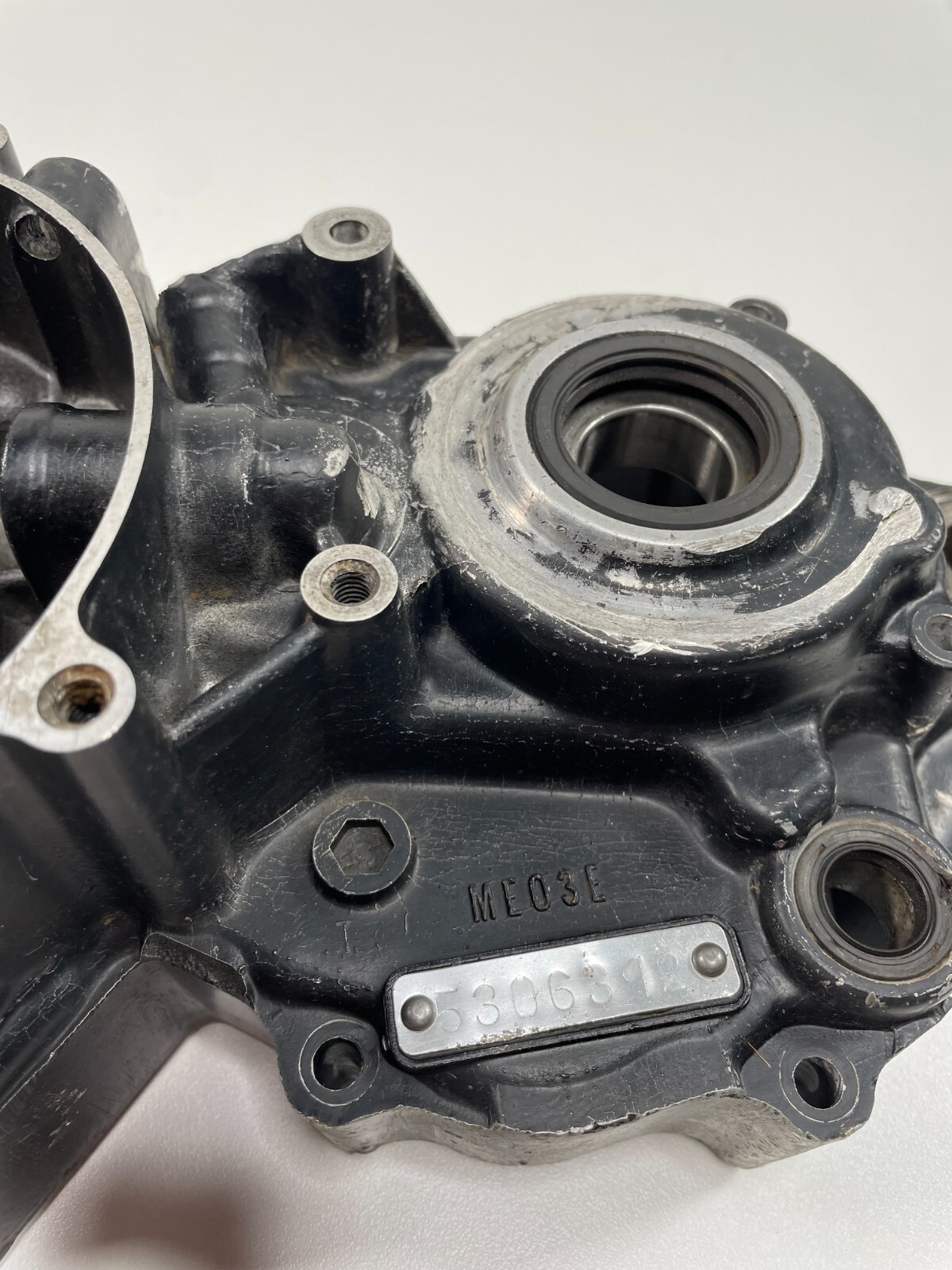 1991 Honda CR250R CR 250R OEM LEFT ENGINE MOTOR CASE