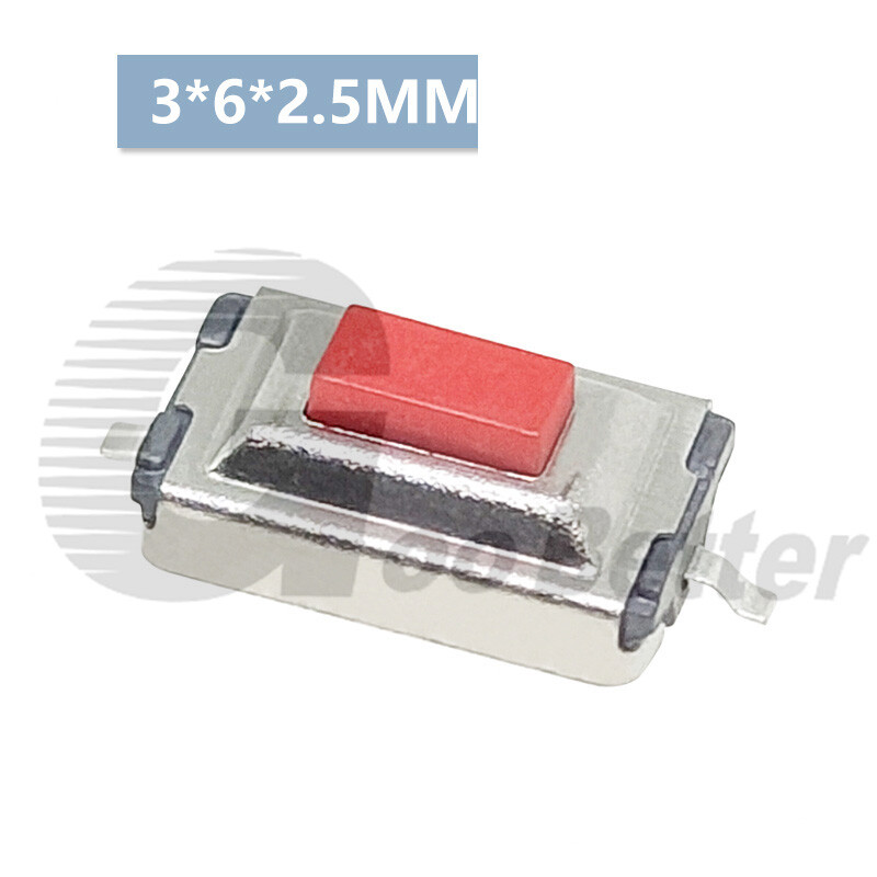 SMD Tact Switches PCB Microswitch Momentary Tactile Push Button Switch 3x6x2.5mm