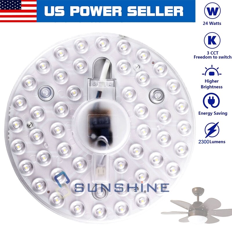 LED Ceiling Light Engine Retrofit Magnetic Panel for Flush Mount Ceiling Lamp