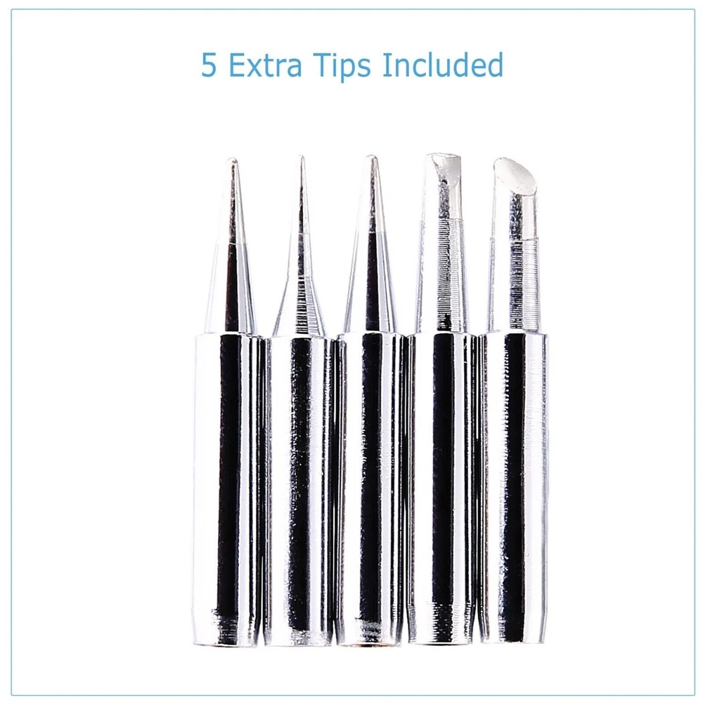 9'' Soldering Iron Electric Gun Adjustable Temperature Welding Solder Wire Kit