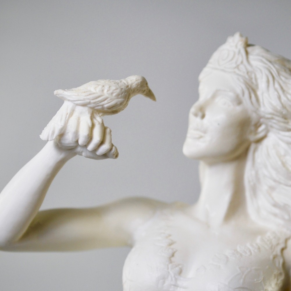 Branwen - Hand cast statue