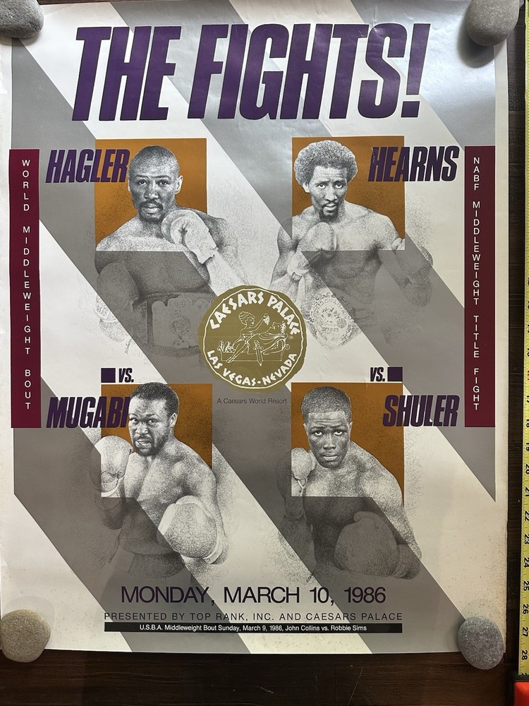 boxing poster