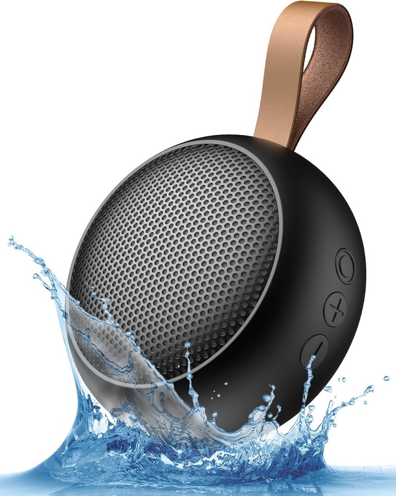 Bluetooth Speaker, IPX7 Waterproof Small Shower Speaker Wireless Bluetooth with