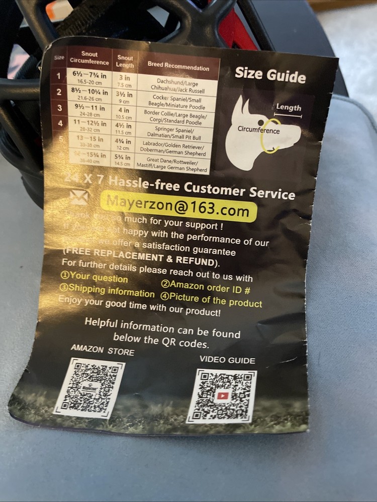 Puppy Training Muzzle