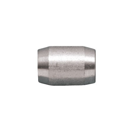 STAINLESS CYLINDRICAL TERMINAL, 3/16", 316 SS