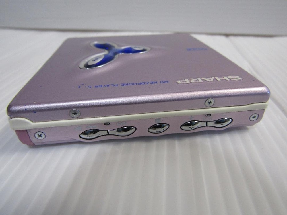 Sharp MD-ST770-P Portable MD Player Operation confirmed