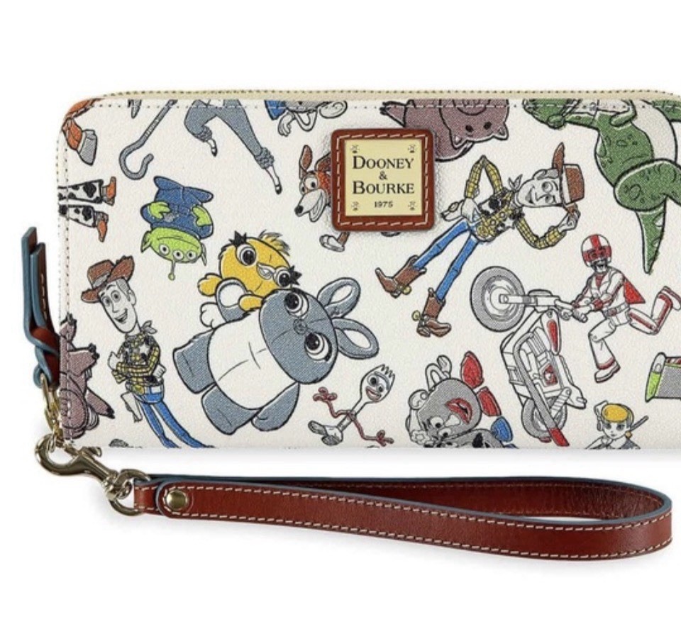Disney  dooney and bourke X Toy Story Wristlet