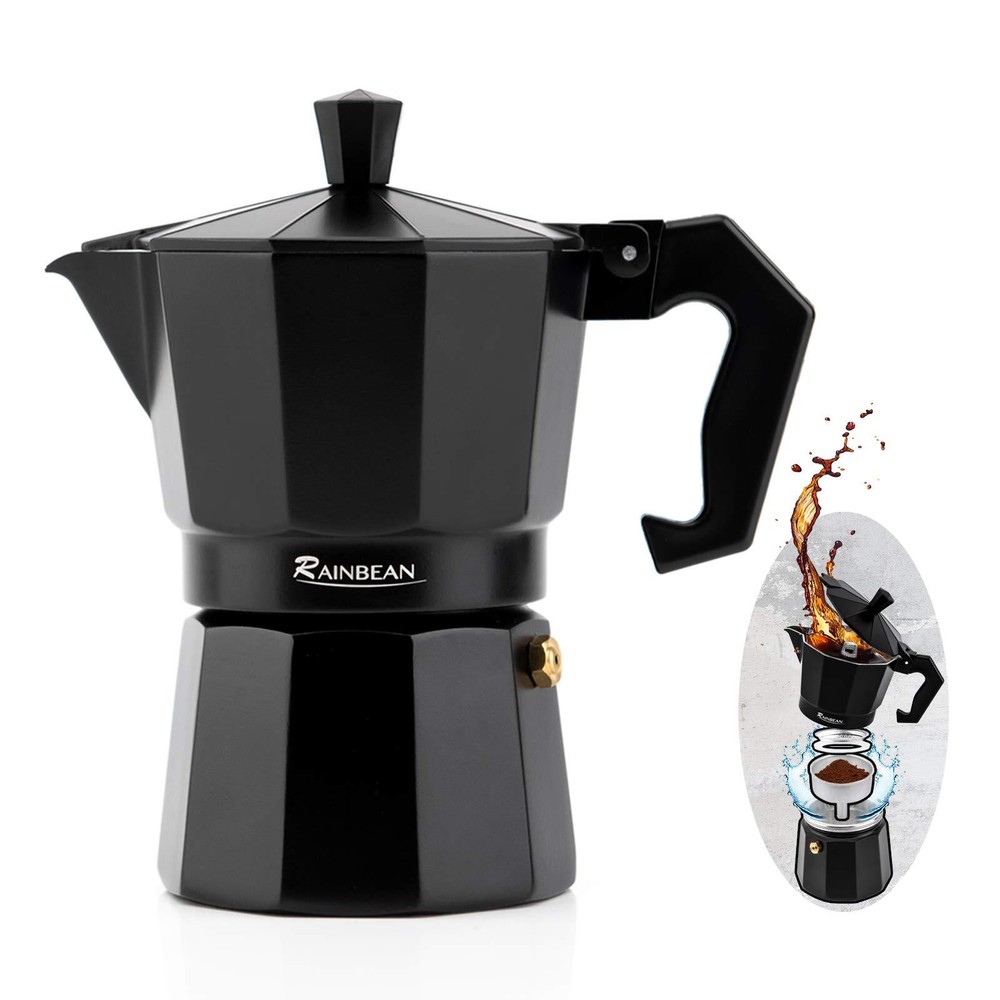 Stovetop Espresso Maker Greca Pot Classic Cafe Maker Percolator Coffee