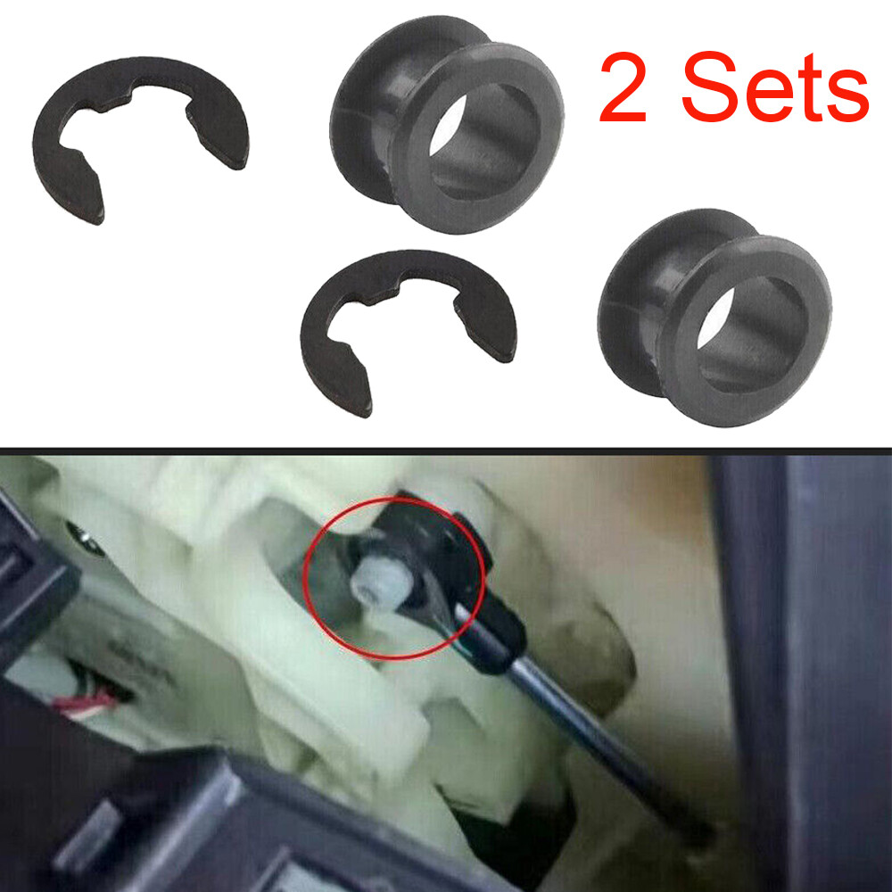 2 Sets For Hyundai Automatic Transmision Shift Shifter Cable Bushing Replacement