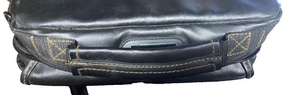 Case Logic® Carrying Case, Black, Leather, Portable DVD Player Case