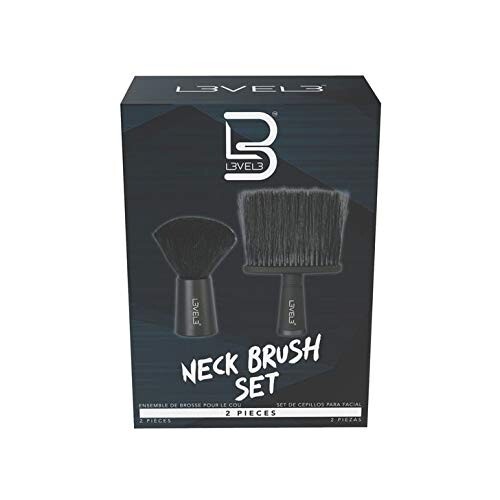 Barber Neck Brush Set 2 pieces - LEVEL3