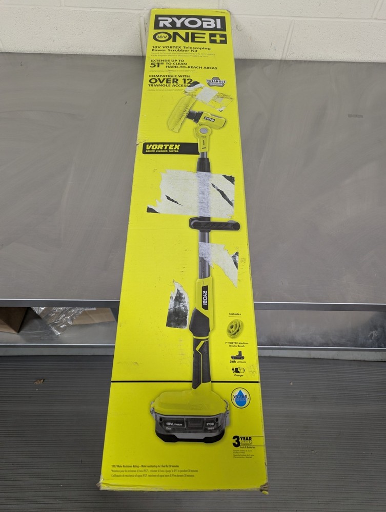 Ryobi 18v power scrubber 3