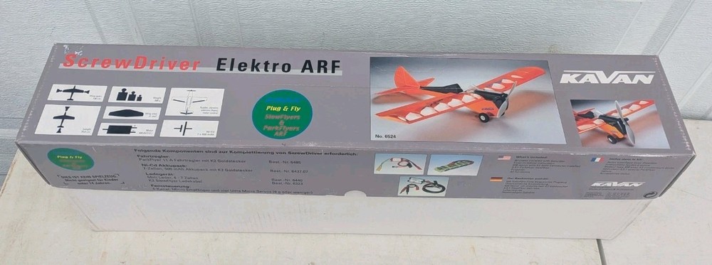 Kavan Screwdriver Elektro Arf Airplane
