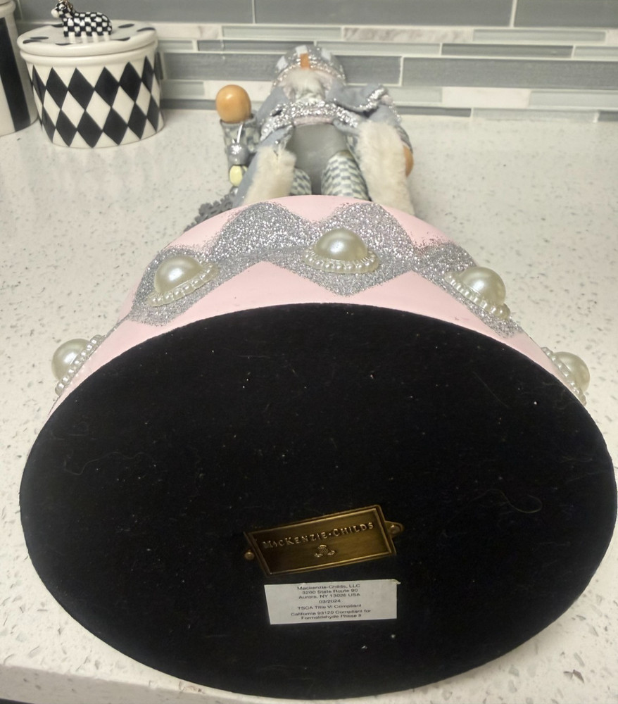 MacKENZIE CHILDS CRYSTAL PALACE NUTCRACKER BNIB