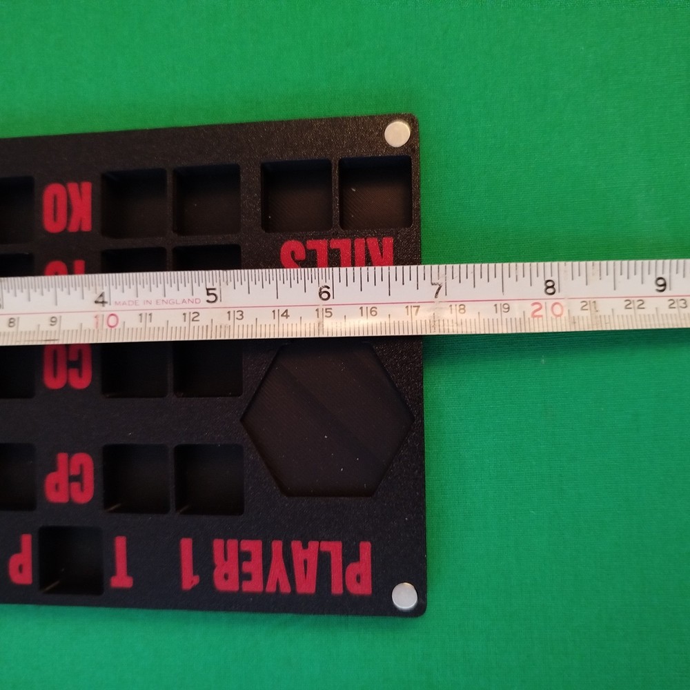 3D Printed - Kill Team 2024 - Score Tracker - With Magnets