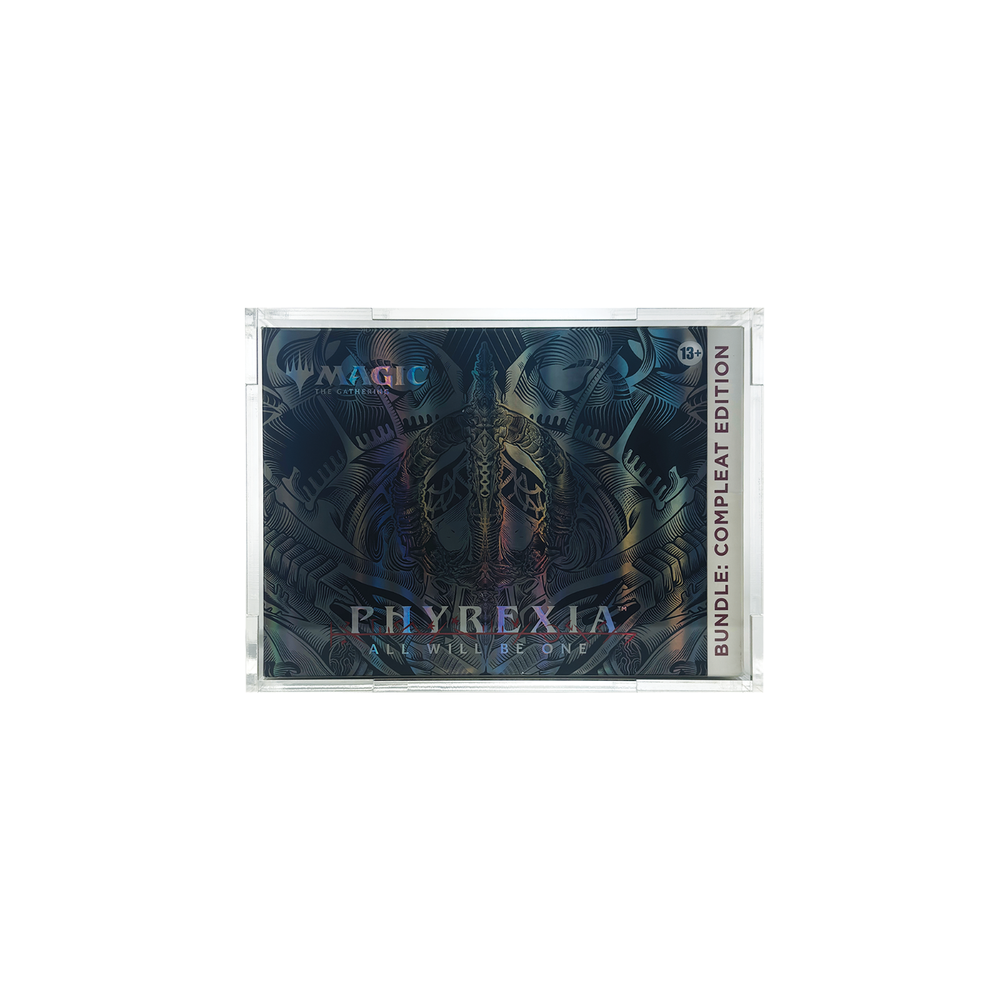 Display case for Magic The Gathering Bundle Box