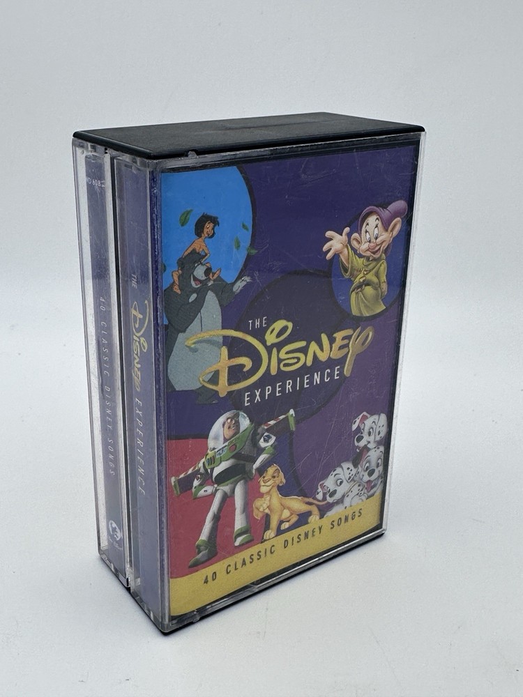 The Disney Experience Double Cassette Set 40 Tracks