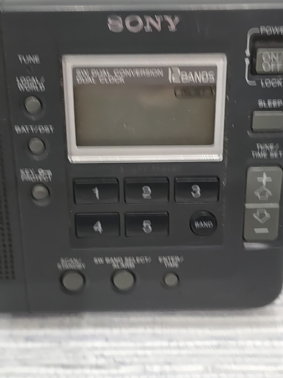 Sony ICF-SW30 FM Stereo SW/MW PLL Synthesized Receiver- Early Sony 12 Band Model