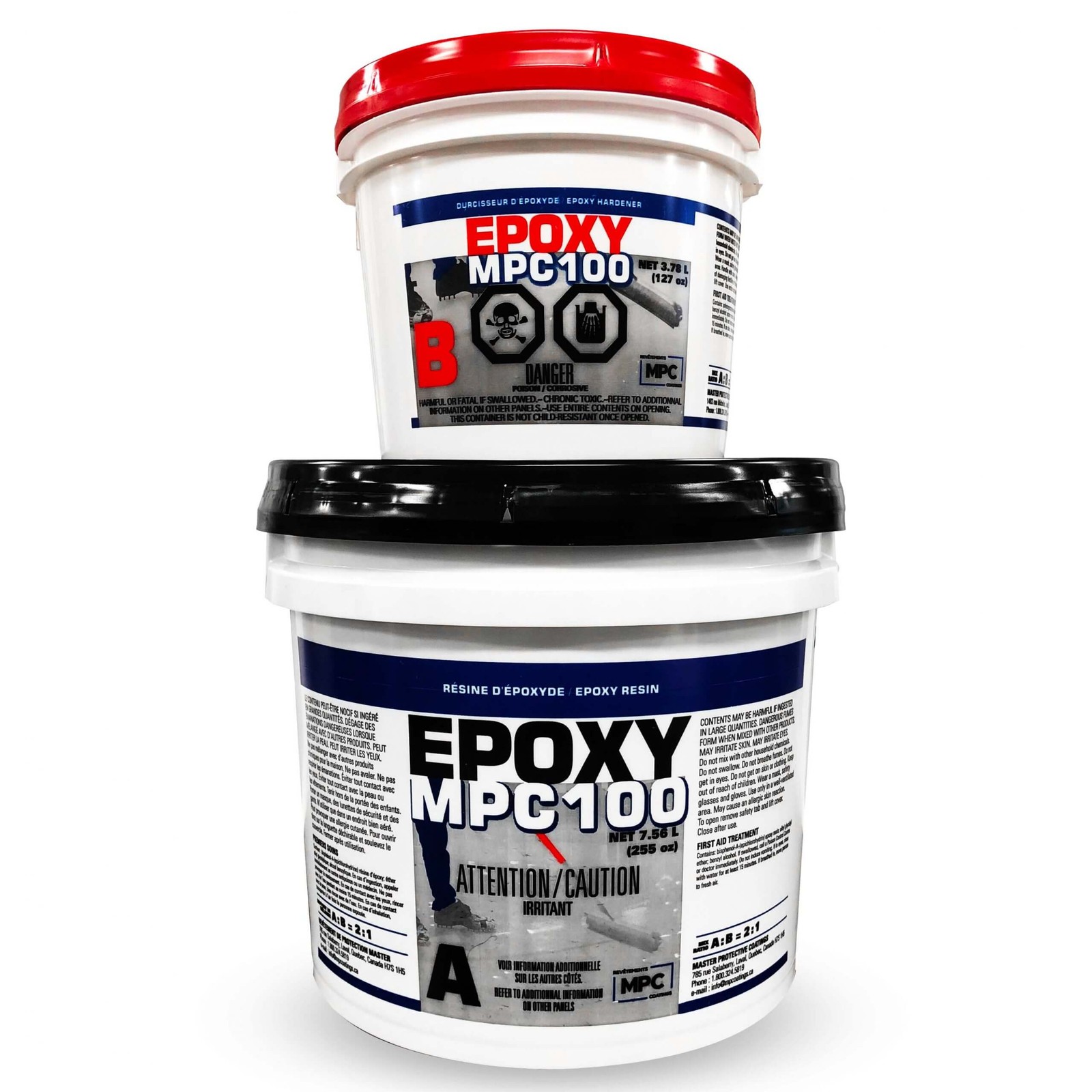MPC-100 Epoxy Resin Flooring Kit (3gal)