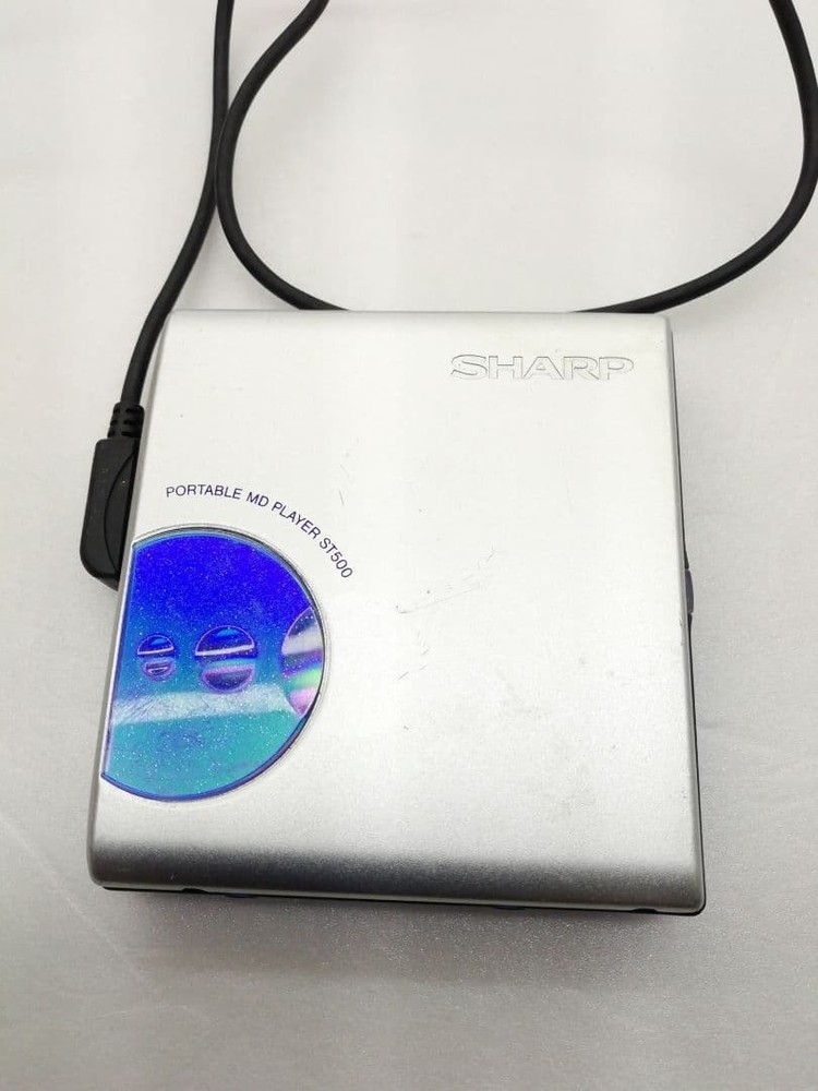 Sharp Portable MD Player ST500 MDLP Operation Confirmed