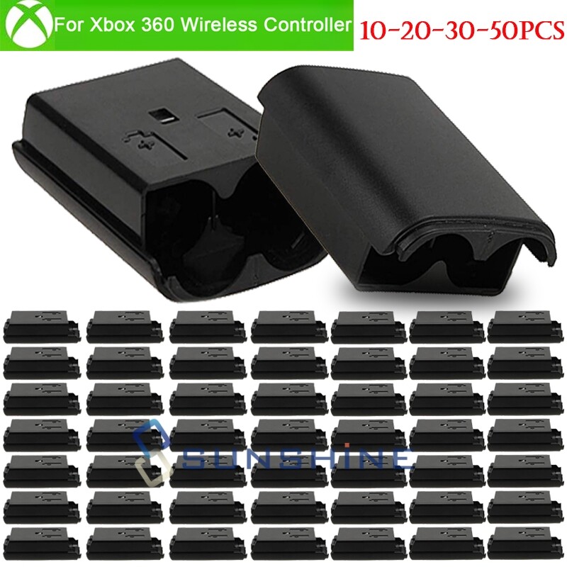 For Xbox 360 Wireless Controller AA Battery Pack Back Case Cover Holder Shell ++
