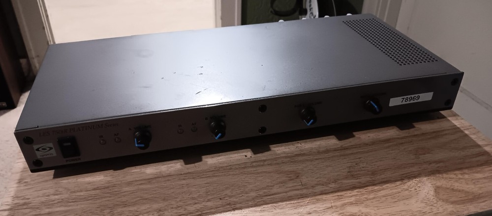 LightSPEED LES-750iR PLATINUM Series Classroom Amplifier - Untested