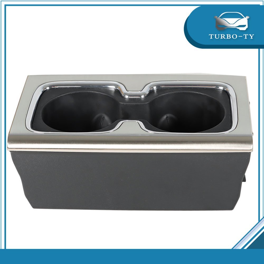 Dual Center Console Cup Holder For Chevrolet Silverado 1500 GMC Sierra 2014-2018