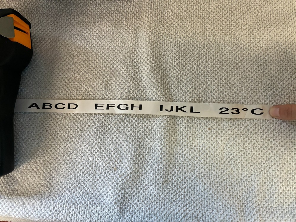 Dymo Rhino Pro 5000 Industrial Label Maker - Shows Error Code - Parts Only READ