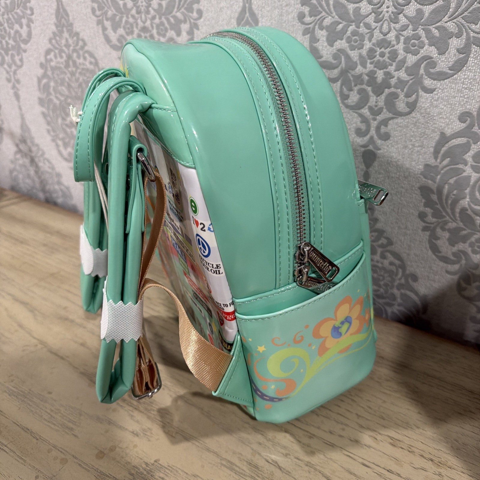 Loungefly Disney Pixar Cars Fillmore Mini Backpack NWT