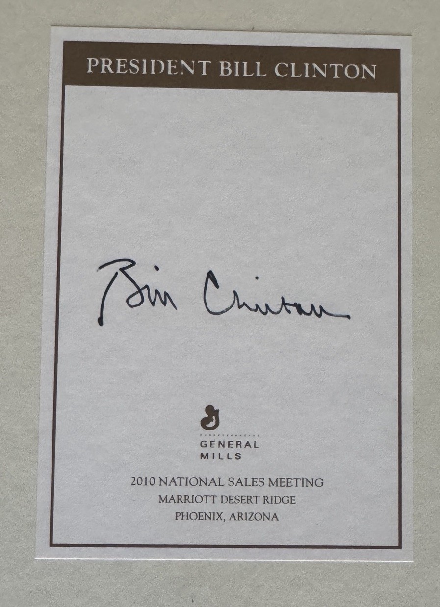 President Bill Clinton My Life Signed Autographed Book 2004 2nd Printing VG+