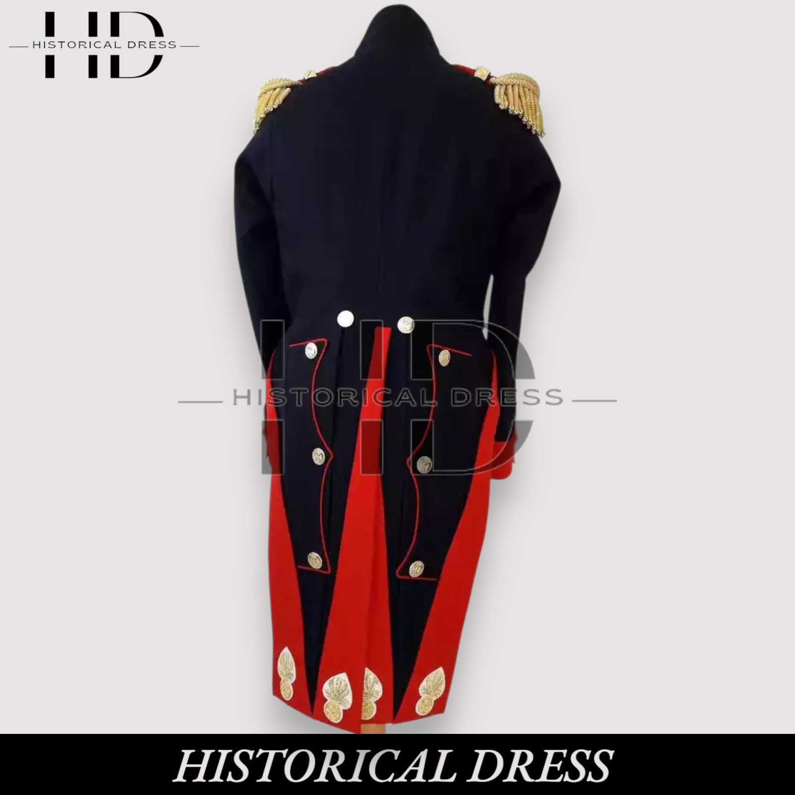 French Napoleonic Colonel Uniform Foot Grenadier Jacket Reenactment | Historical