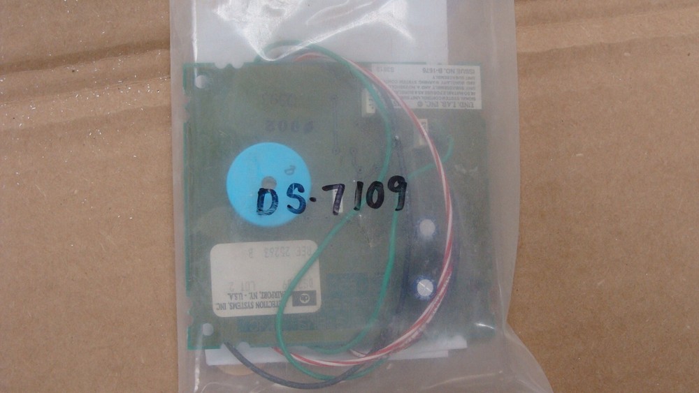 Bosch DS DETECTION SYSTEMS DS-7109 Circuit Control Board