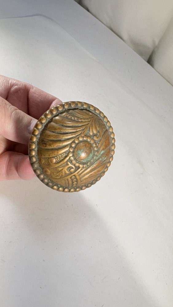 One antique door knob Roanoke Pattern A