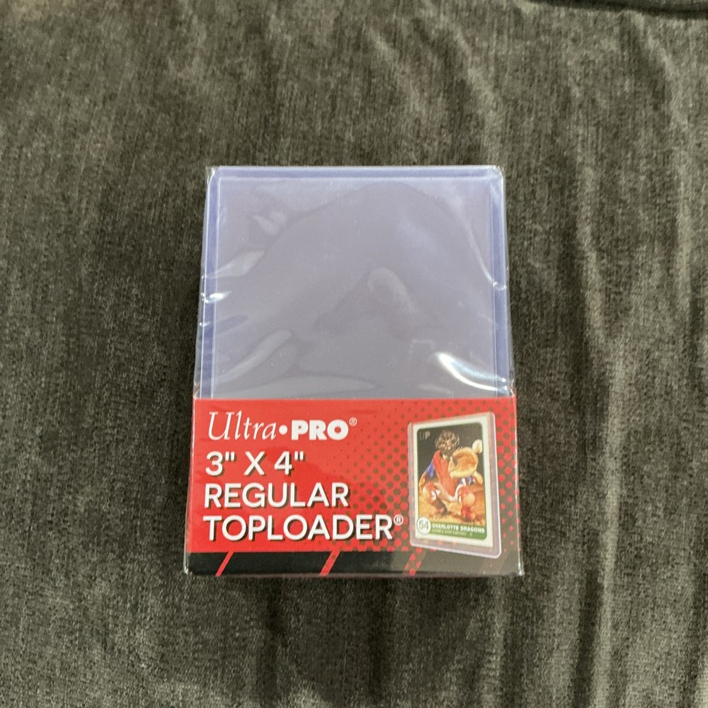 Ultra PRO 3" x 4" Regular Toploader - 25 Pack Sealed Extra Protection