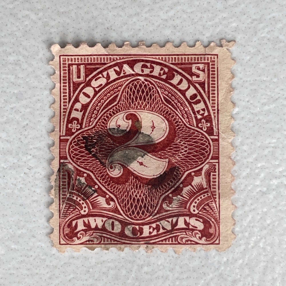 US STAMPS SC # J32  POSTAGE DUE  2c  1894 USED