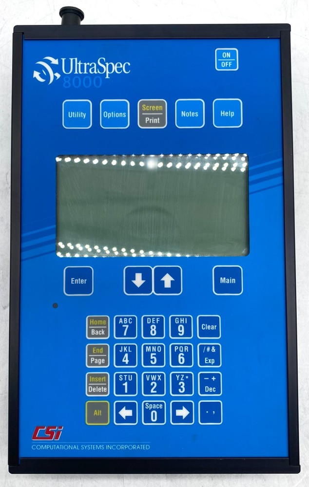 CSI ULTRASPEC 8000 LASER MACHINE ALIGNMENT ANALYZER W/ PROTECTIVE CASE REV.2