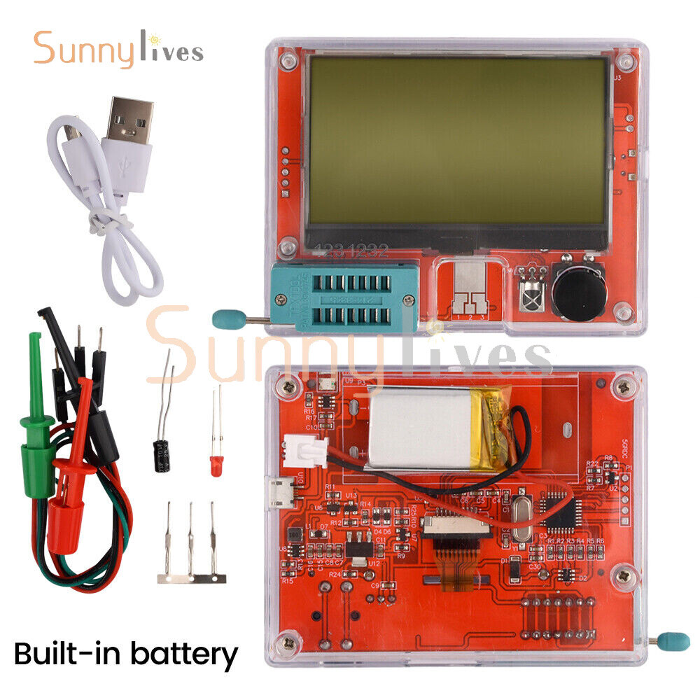 LCR-T10H Multi-function Transistor Tester Large Screen Transistor LCR Tester.