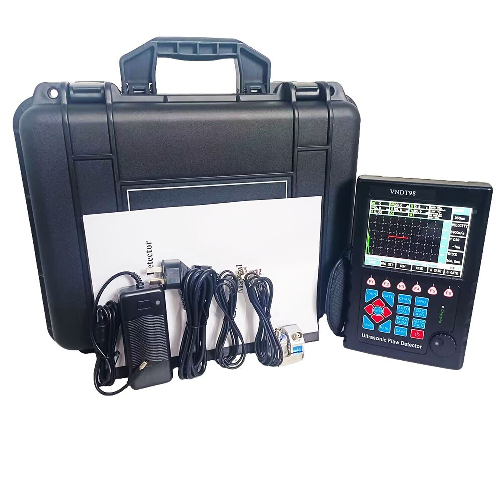 Ultrasonic Flaw Detector Machine with Range 0~10000mm USB Interface PC Software
