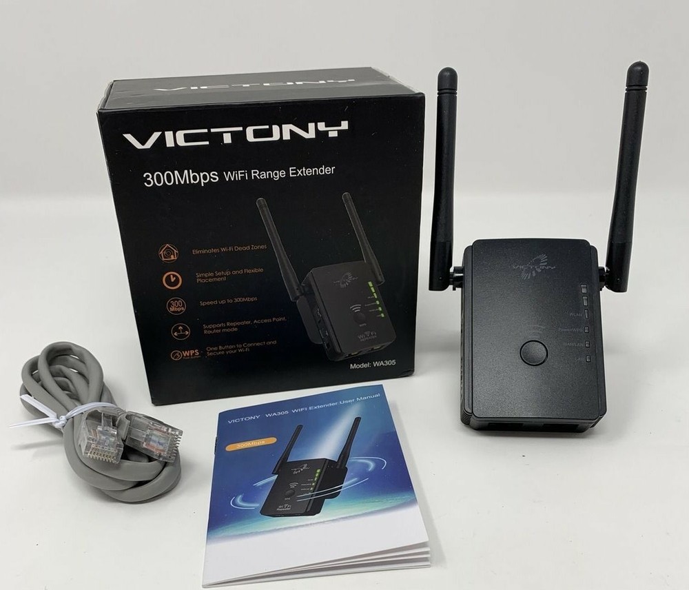 VICTONY 300Mbps Wifi Range Extender - WA305