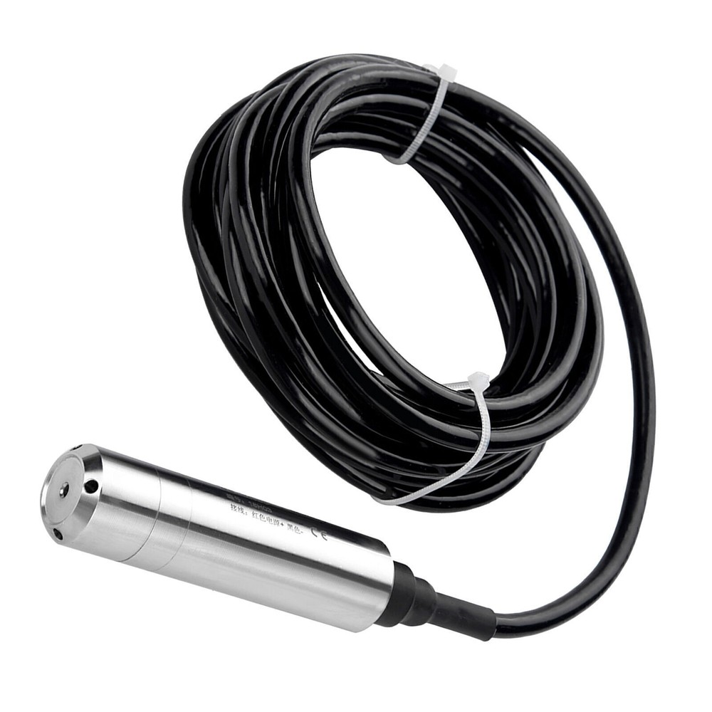 DC24V 4-20mA Throw in Type Liquid Level Sensor For Detecting 0-5m Range Depth