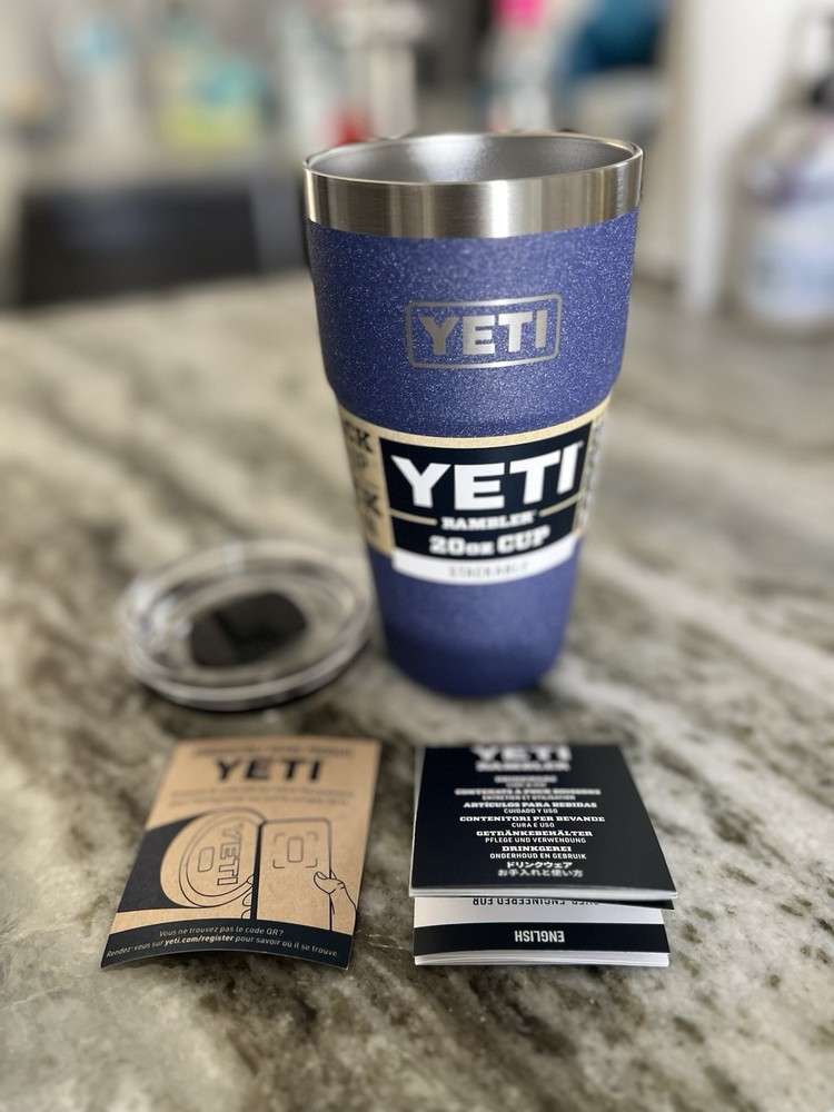 Yeti Rambler 16oz/20oz Stackable Cup Moon Dust Limited Edition Color 2025