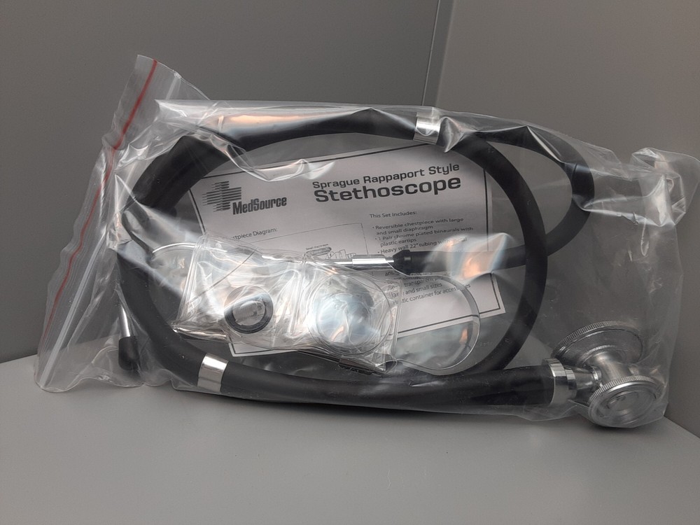 NIB MedSource Sprague Rappaport Style Stethoscope