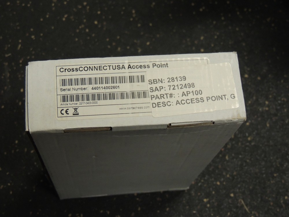 SENTECH Cross Connect Ethernet Fieldbus GPIO Access Point AP100